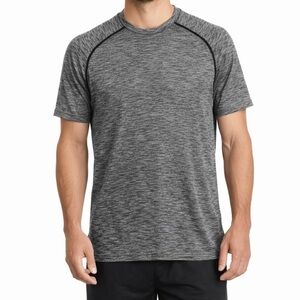 Lululemon Mens Dark Marled Gray Metal Vent Shirt Size Large